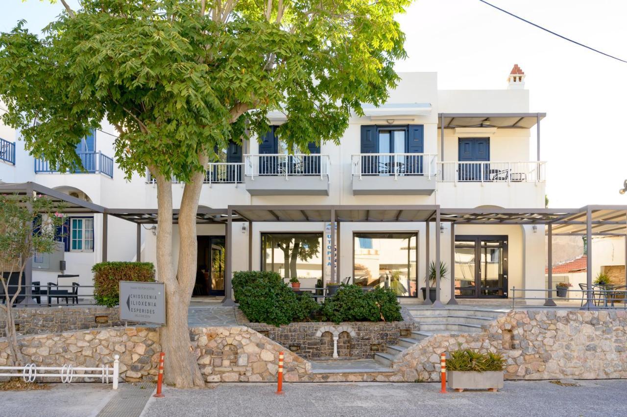 Ilioxenia Chios Studios & Apartments Paralia Agias Foteinis Exteriér fotografie
